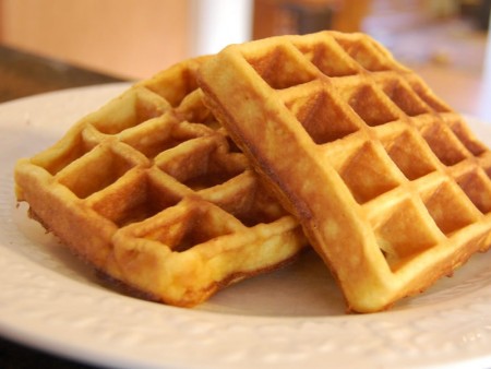 cuisson de gaufre
