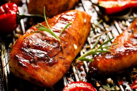 Poitrine de poulet à la plancha