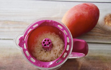 préparation mango sticky rice babycook