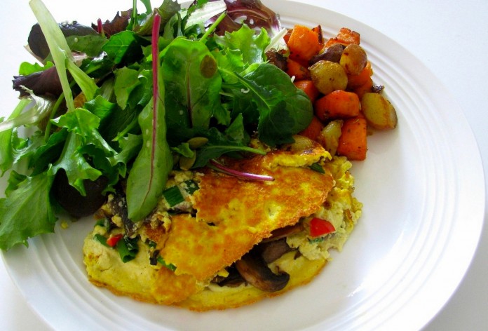 Réaliser une omelette vegan en 10 minutes chrono
